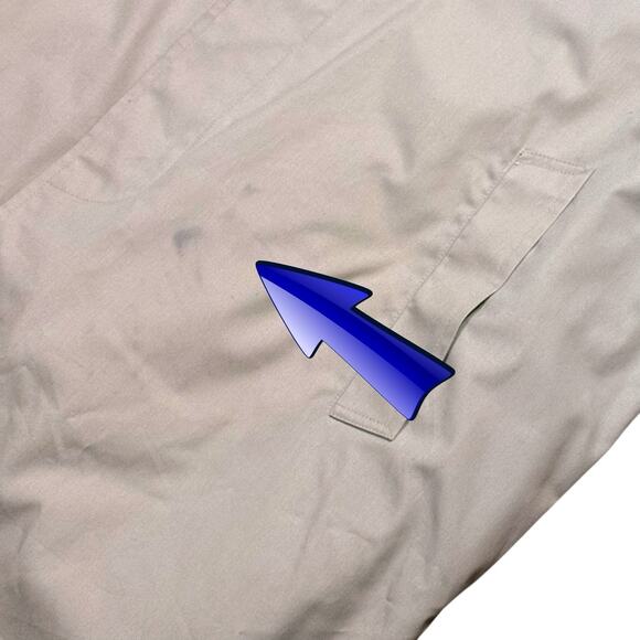 VTG Botany 500 Trench Rain Coat Mens Beige Zip Out Borg Lining Jacket USA 42R - Picture 10 of 11